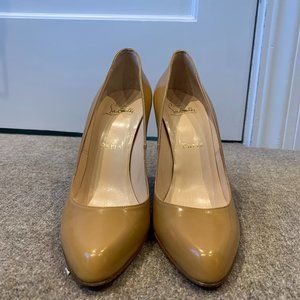 Christian Louboutin Decollete Camel Pumps